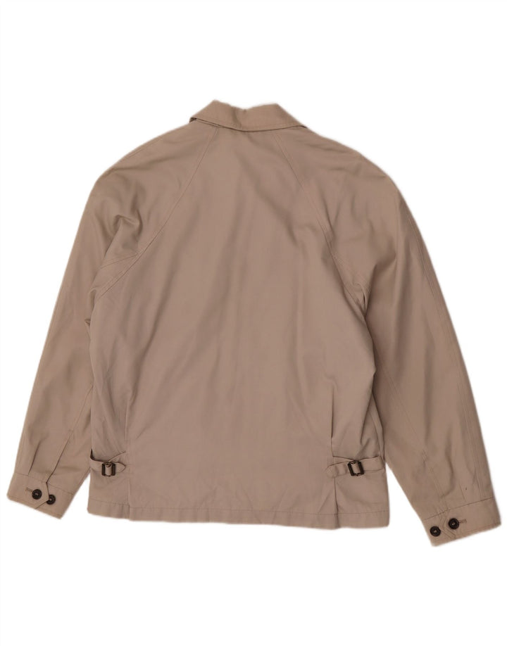 Marks & Spencer Chaqueta Bomber para Hombre UK 36 Small Beige Poliéster