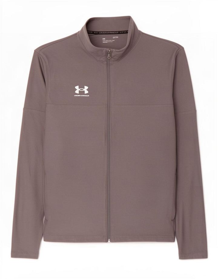 Under Armour Chaqueta de chándal para hombre, poliéster gris grande