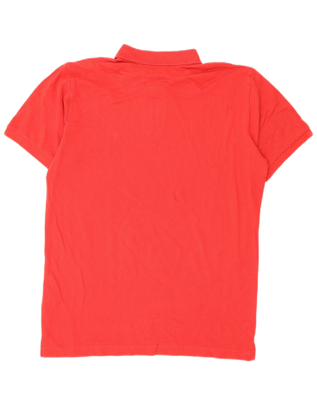Marlboro Classics Polo para hombre grande de algodón rojo