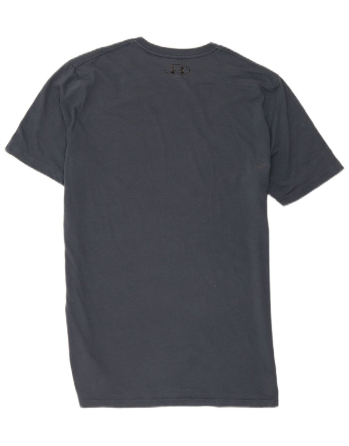 Camiseta Under Armour Heat Gear para hombre, talla mediana, azul marino