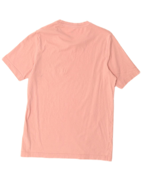 ADIDAS Camiseta gráfica para mujer Top UK 6 XS Algodón rosa