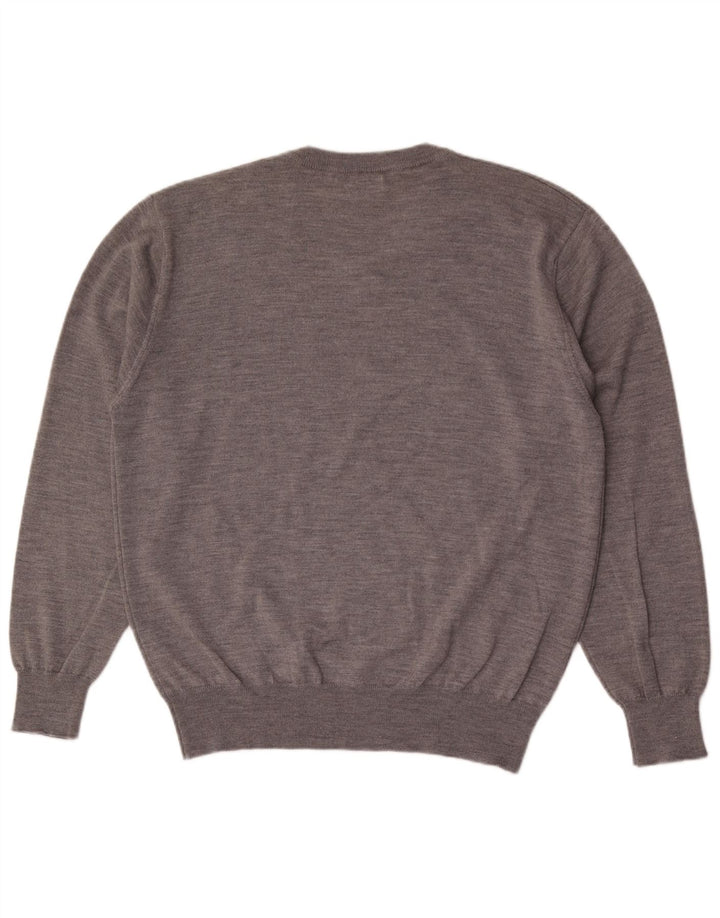 ORVIS Jersey con Cuello en V para Hombre XL Lana Gris