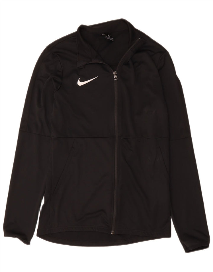 Nike Dri Fit Chándal Top Chaqueta para Hombre Pequeño Poliéster Negro