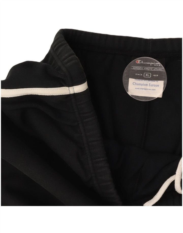 CHAMPION Pantalones de chándal para mujer ES 40 XL Algodón negro