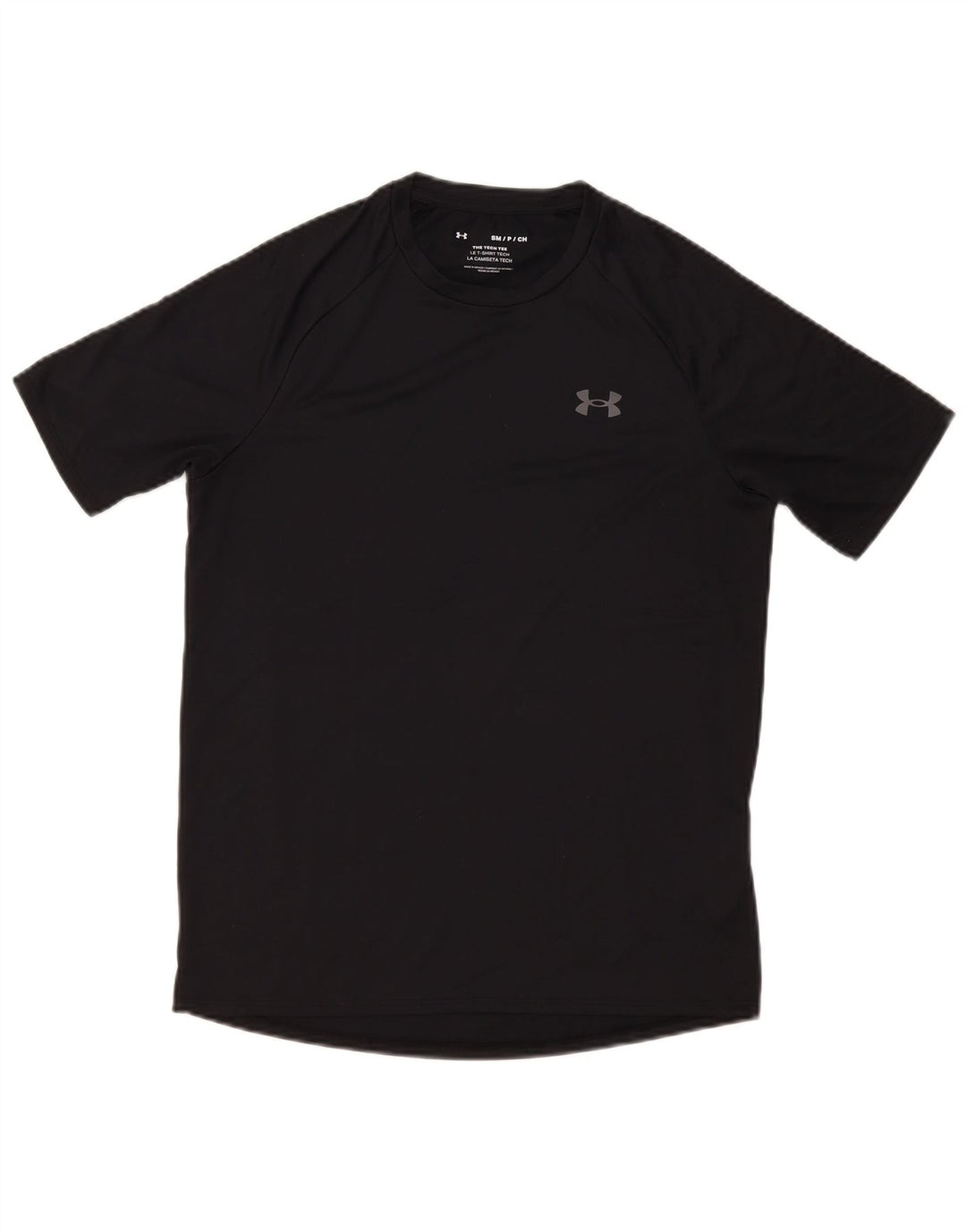 Camiseta Under Armour Hombre Top Small Negro Poliéster