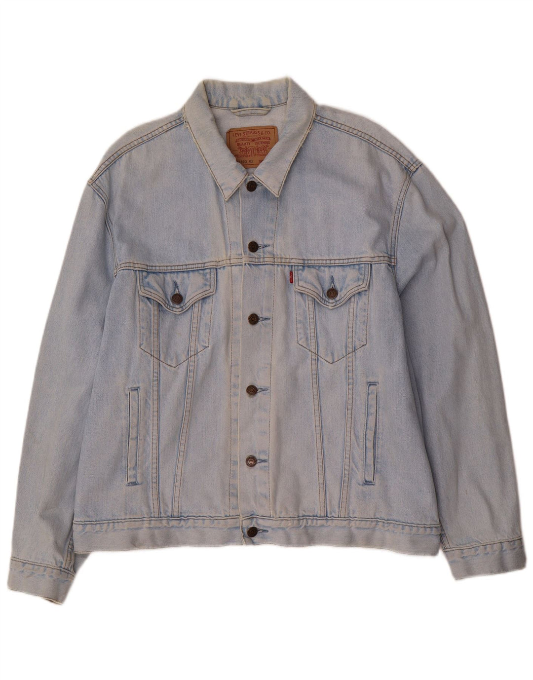 Levi's Chaqueta vaquera para hombre UK 42 XL Algodón azul