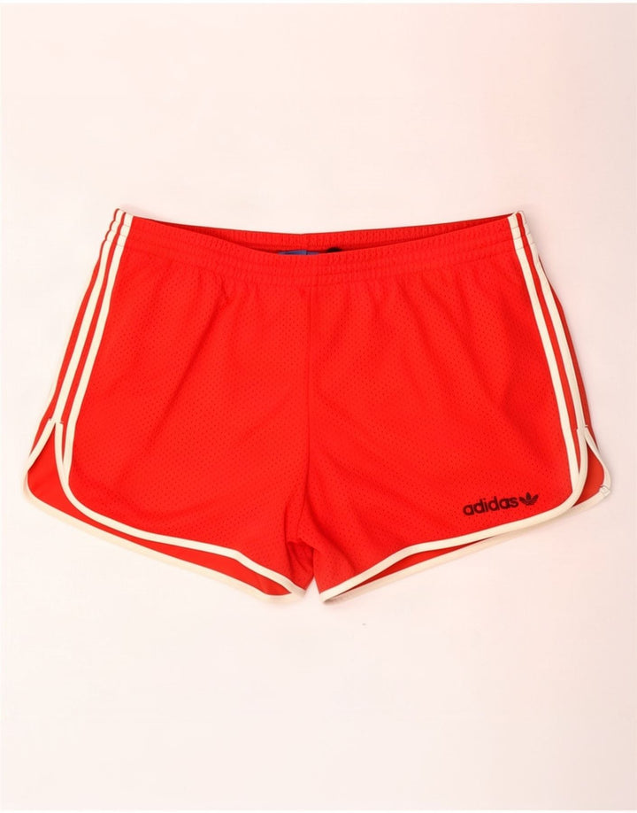 Adidas Pantalones cortos deportivos para hombre 2XL Rojo Poliéster