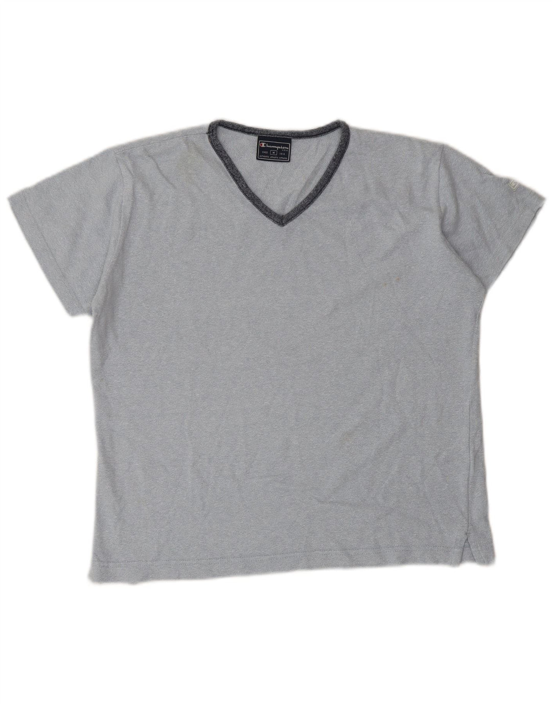 Champion Camiseta para mujer Top UK 44 Algodón azul medio