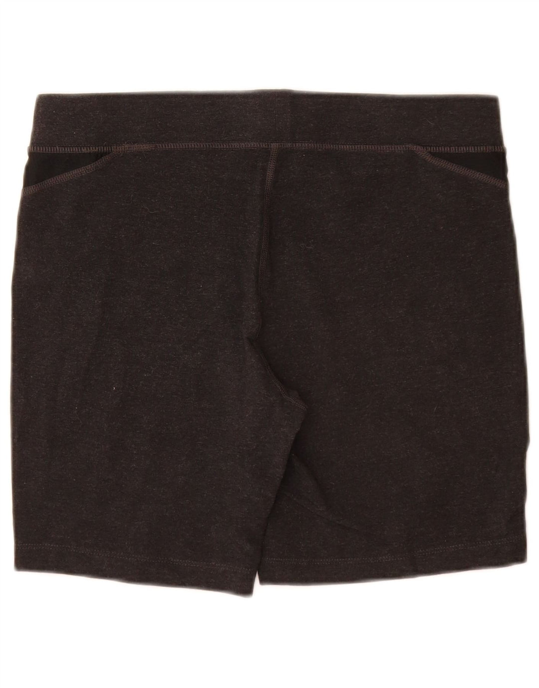 FILA Pantalones cortos deportivos para mujer UK 8 Small Gris Colorblock Algodón