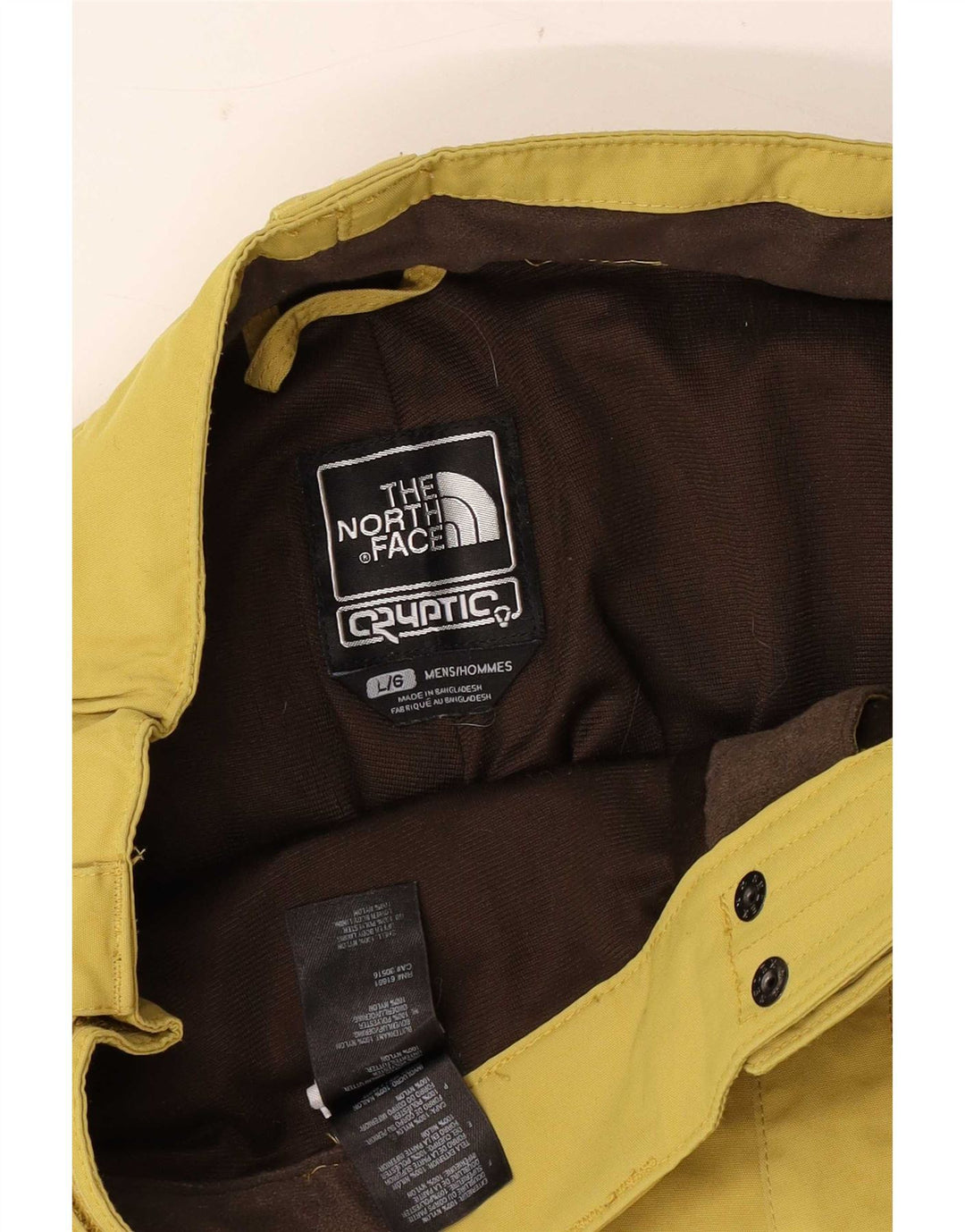 The North Face Pantalones De Esquí Cargo Para Hombre Nylon Amarillo Grande