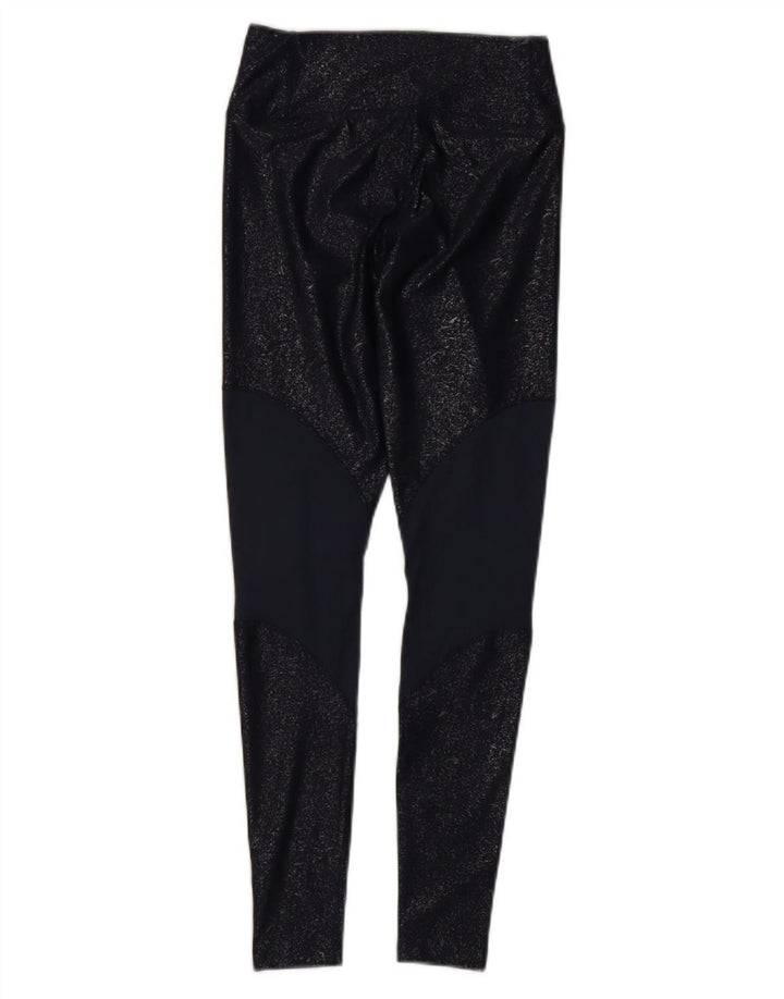 Leggings Nike para mujer UK 4 XS Azul marino Colorblock Poliéster