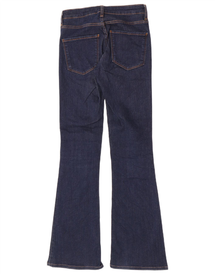 Zara Vaqueros Acampanados Mujer EU 34 2XS W24 L31 Azul Marino