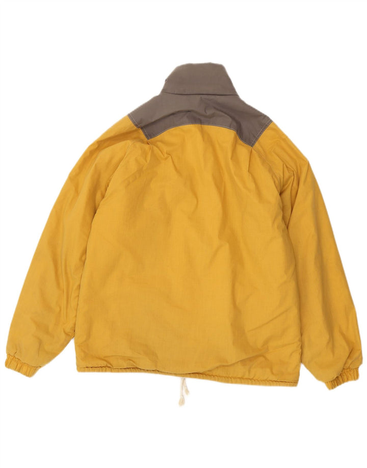 Anzi Besson Chaqueta cortavientos para mujer IT 42 Medium Yellow Colourblock