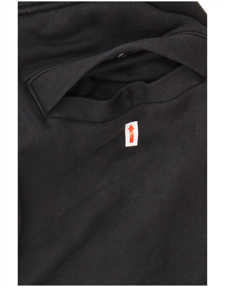 NIKE Hombre Pantalones de Chándal Joggers Small Negro Algodón