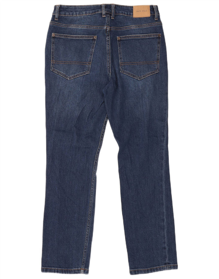 JACK WILLS Mens Slim Jeans W30 L27 Blue Cotton
