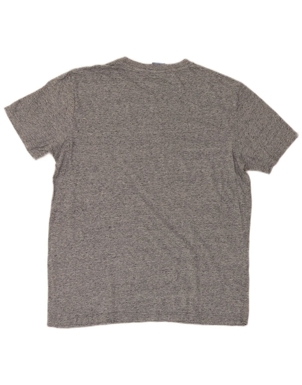 Champion Camiseta gráfica para hombre Top grande gris moteado