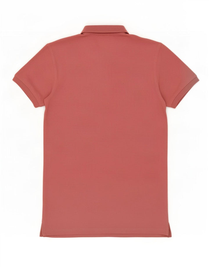 Benetton Polo Regular Small De Algodón Rosa Hombre