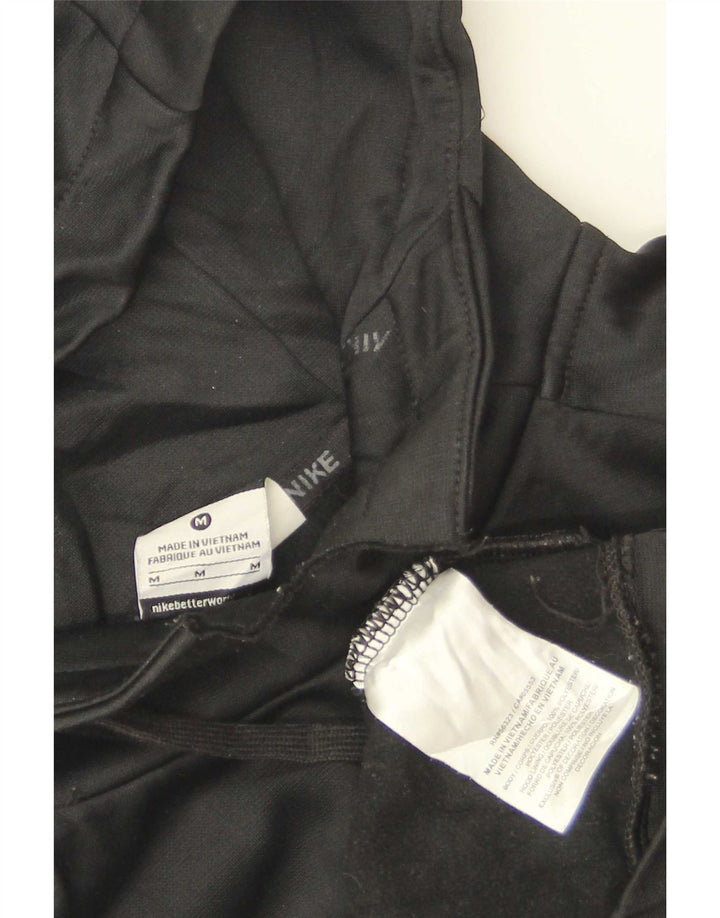 Nike Hombre Therma-Fit Sudadera con capucha Jersey Mediano Negro Poliéster