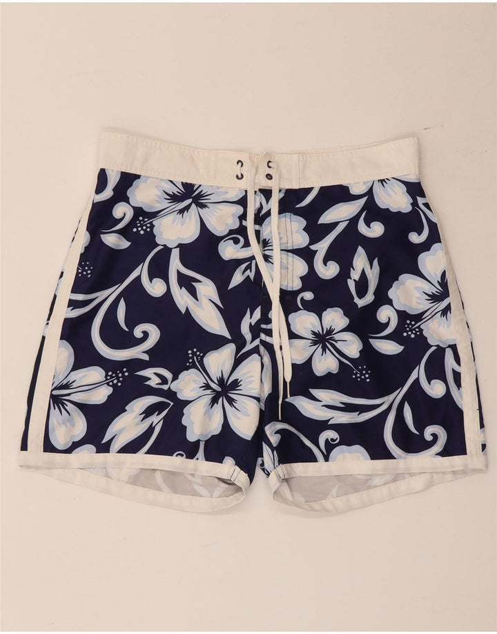 Sundek Bañador Hombre Mediano Azul Marino Floral Poliéster