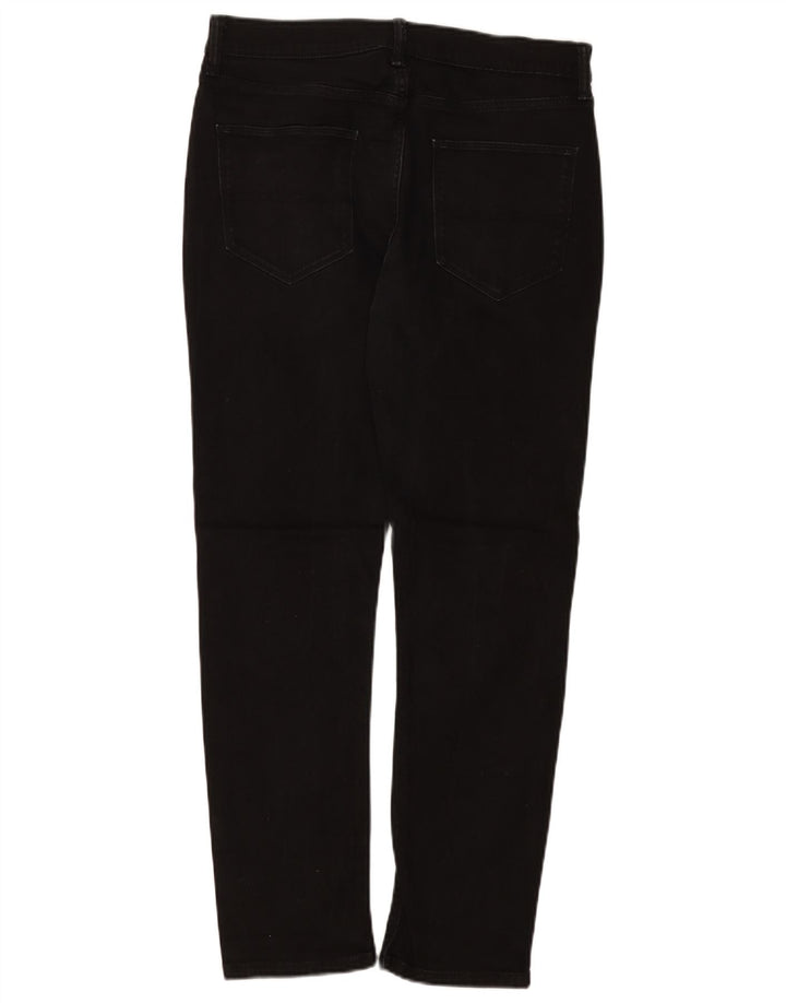 Marks & Spencer Vaqueros ajustados regulares para hombre W32 L31 Algodón negro