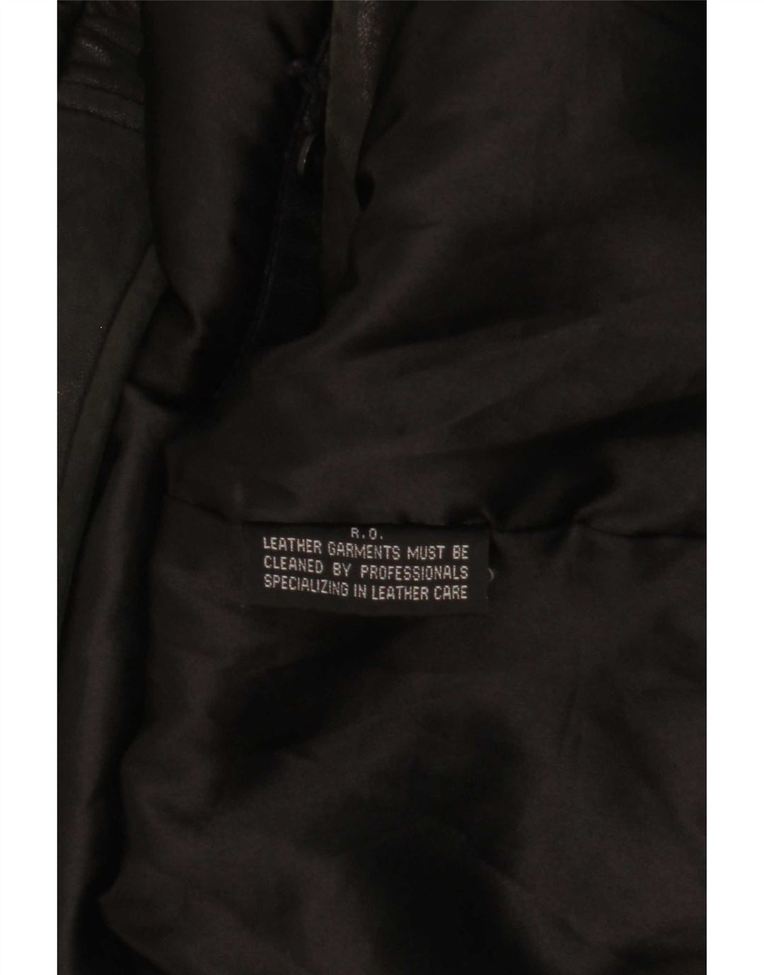 Hathaway Chaqueta de cuero para hombre UK 42 XL Cuero negro