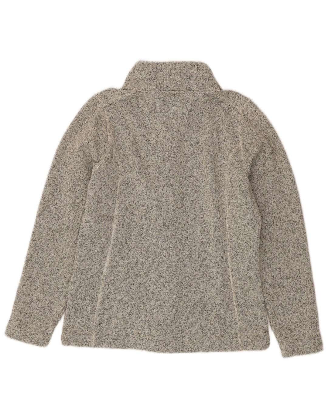 Rohan - Cárdigan para mujer, talla 10, poliéster moteado gris pequeño