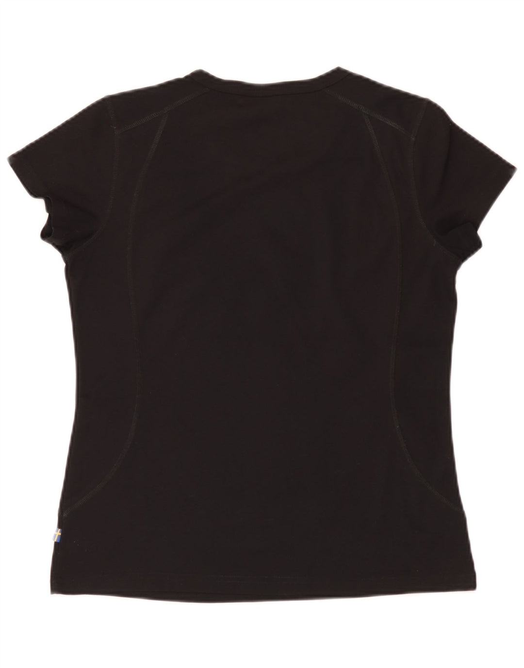 Fjall Raven Camiseta para mujer Top UK 44 Mediano Negro Poliéster