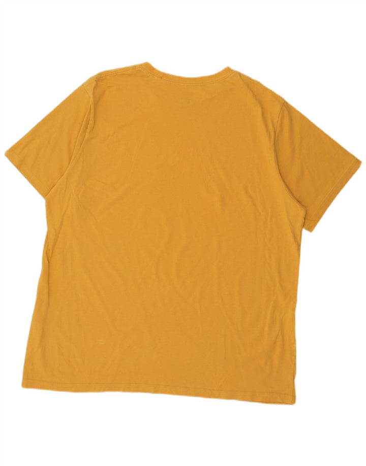 Levi's Camiseta con gráfico relajado para hombre Top XL Algodón amarillo