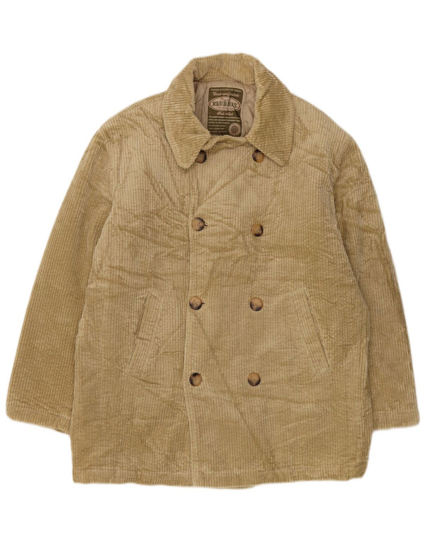 VINTAGE Chaqueta de pana holgada para hombre Reino Unido 38 Algodón beige medio