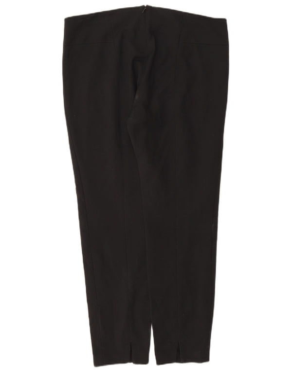 French Connection Pantalones informales cónicos para mujer UK 40 Medium W34 L27 Negro
