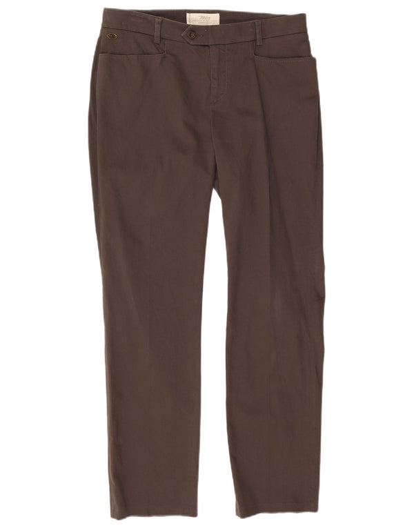 Marlboro Classics Pantalones casuales para mujer UK 12 Medium W30 L28 Gris Algodón