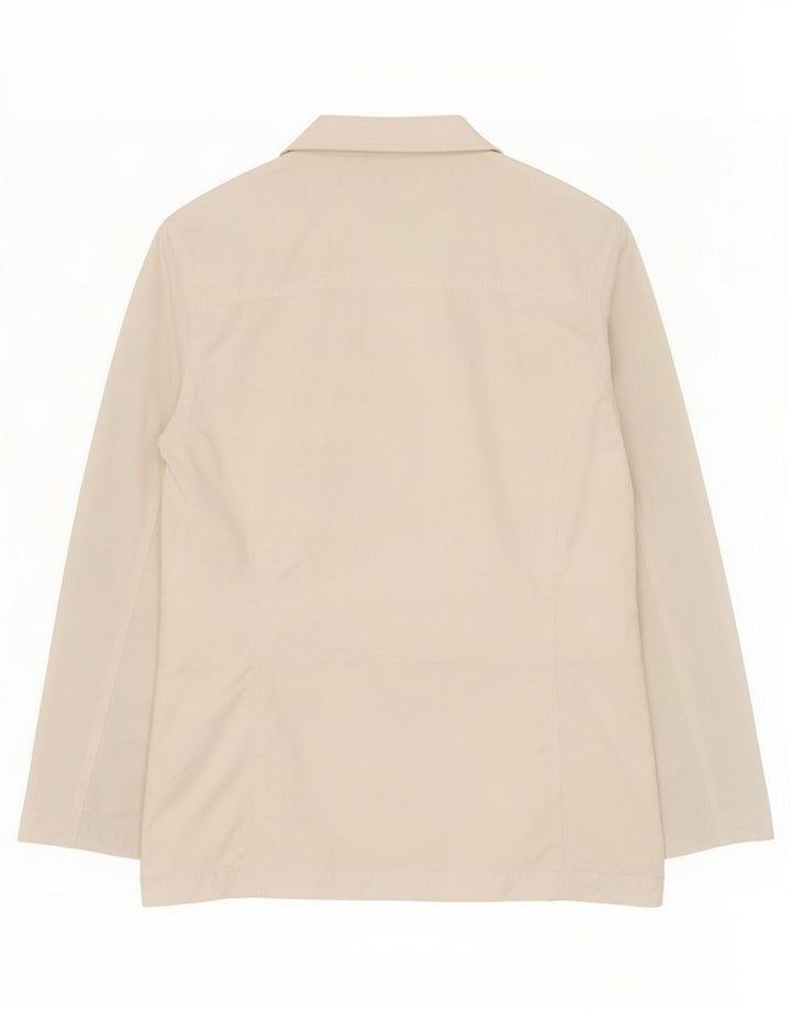 Tommy Hilfiger Chaqueta utilitaria para mujer UK 46 Grande Poliéster blanco