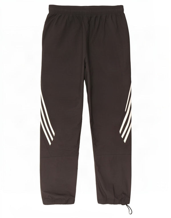 Adidas Hombre Pantalones De Chándal Joggers Small Negro Colorblock Poliéster
