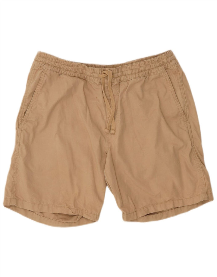 VANS Pantalones cortos chinos para hombre mediano W30 algodón beige