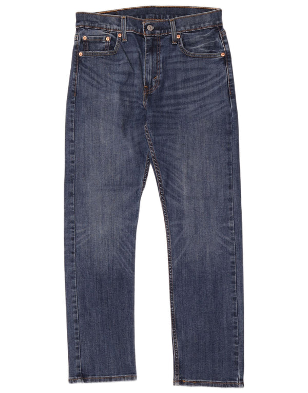 Levi's Hombre 513 Slim Jeans W30 L30 Algodón Azul