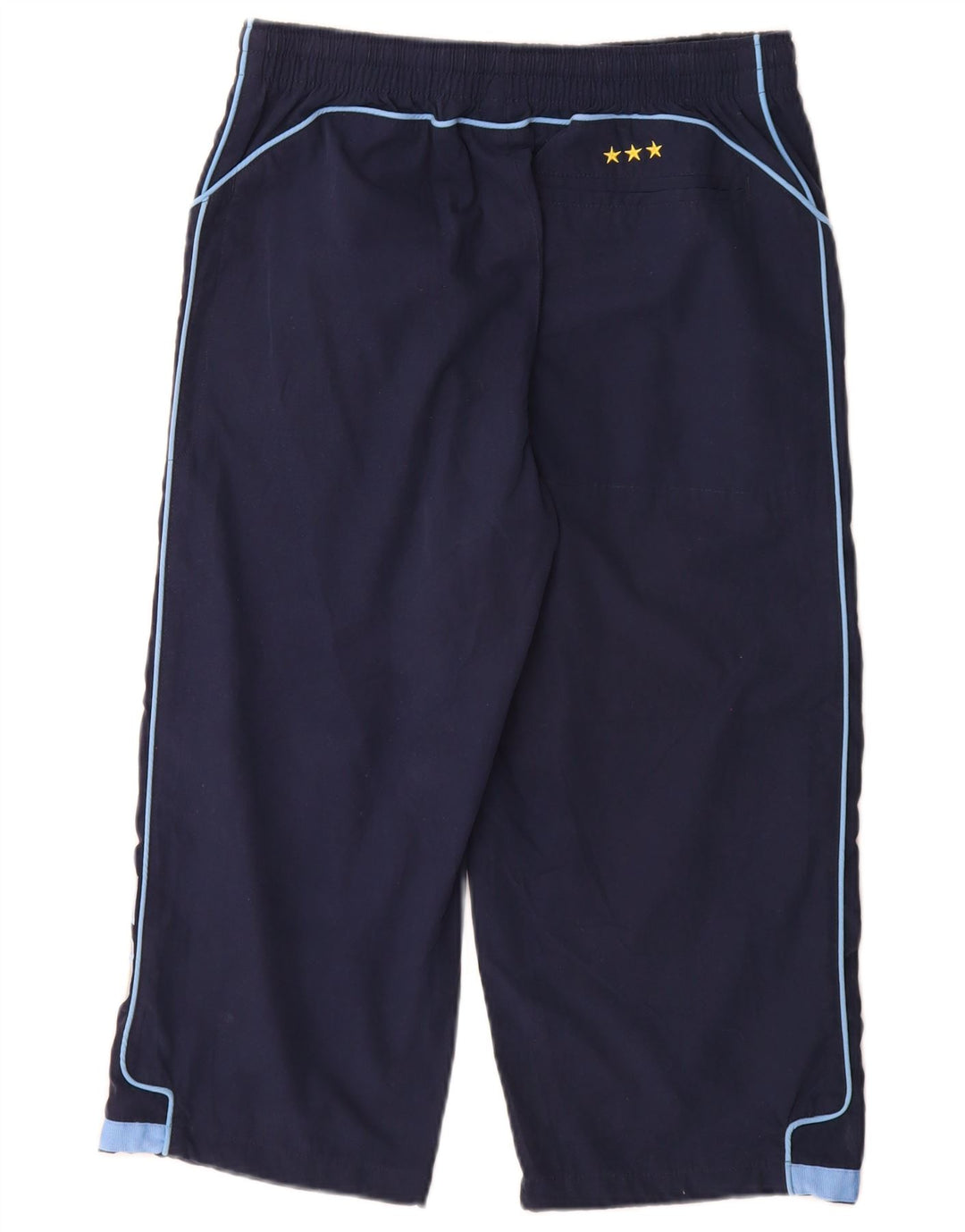 Nike Pantalones de chándal capri con gráfico gráfico en color azul marino mediano