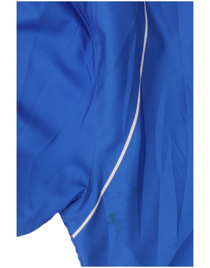 Asics Hombre Italia Graphic Chándal Top Chaqueta XL Poliéster Azul