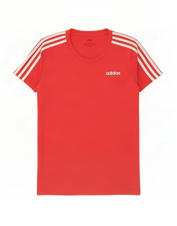 Adidas Camiseta Mujer Top UK 8/10 Small Rojo