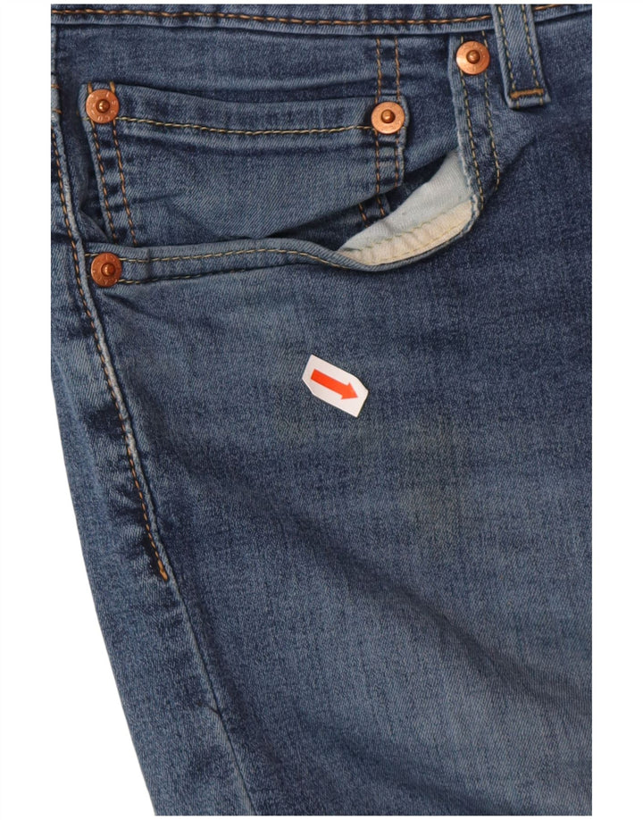 LEVI'S Mens 511 Slim Jeans W33 L32 Algodón Azul