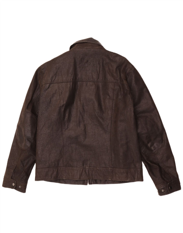 CONBIPEL Chaqueta de cuero para hombre IT 54 XL Marrón