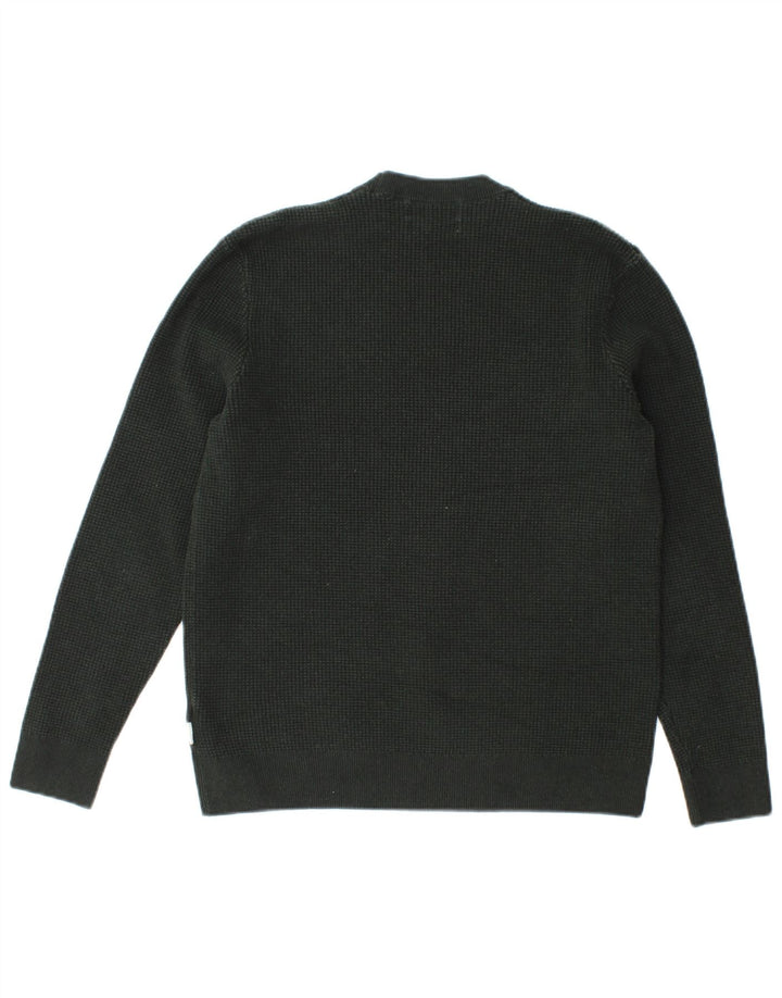 Marks & Spencer - Jersey de cuello redondo para mujer, talla 40, color verde medio