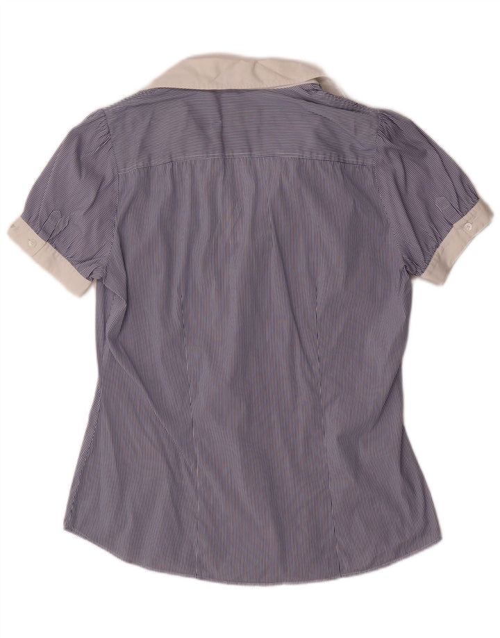 PAUL & SHARK Camisa tipo jersey para yates para mujer IT 42 Rayas azules medianas