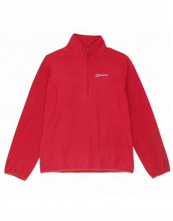 Berghaus Jersey de Forro Polar con Cremallera y Cuello para Mujer UK 40 XL Poliéster Rosa