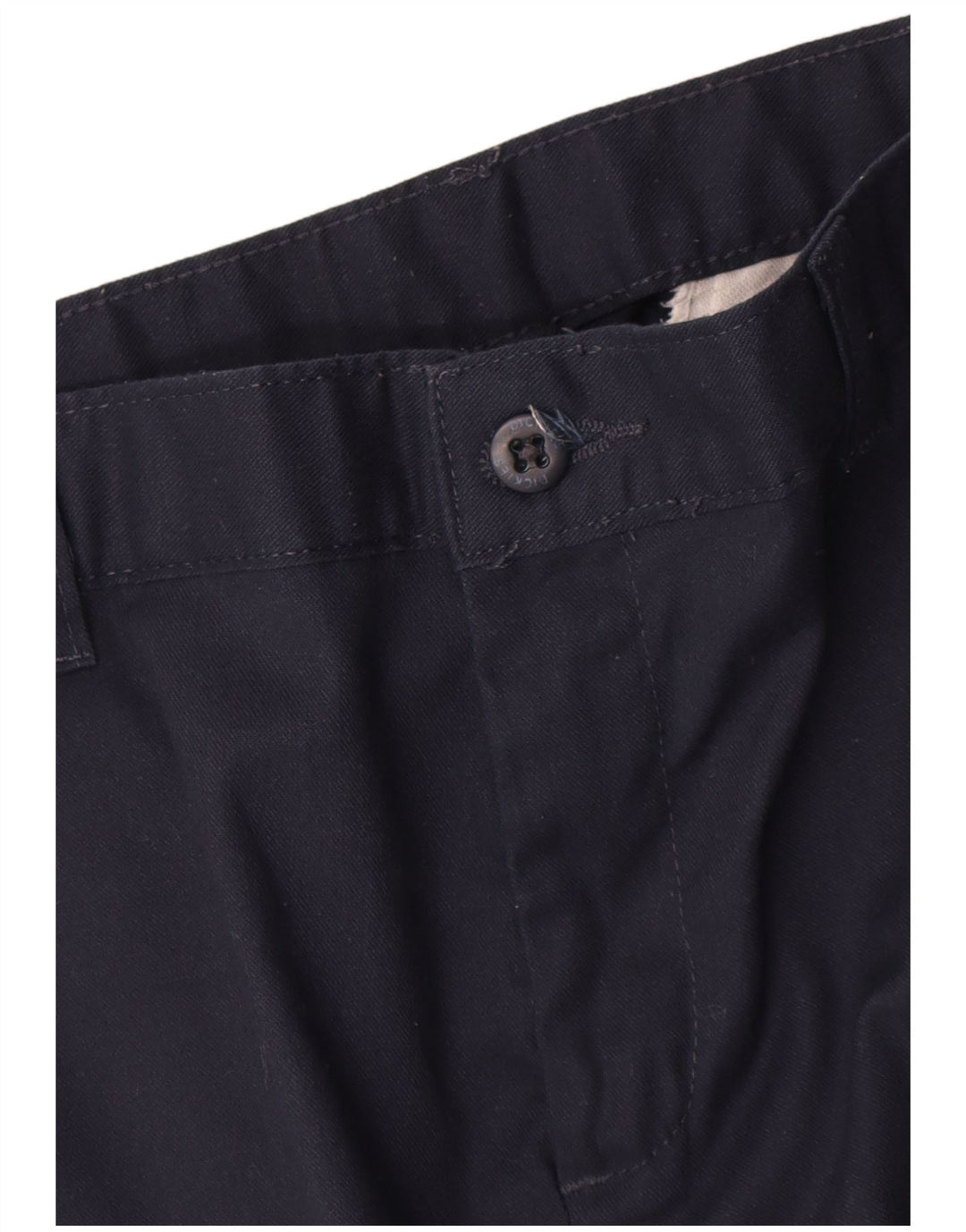 Pantalón Cargo Recto Dickies Mujer W32 L32 Azul Marino