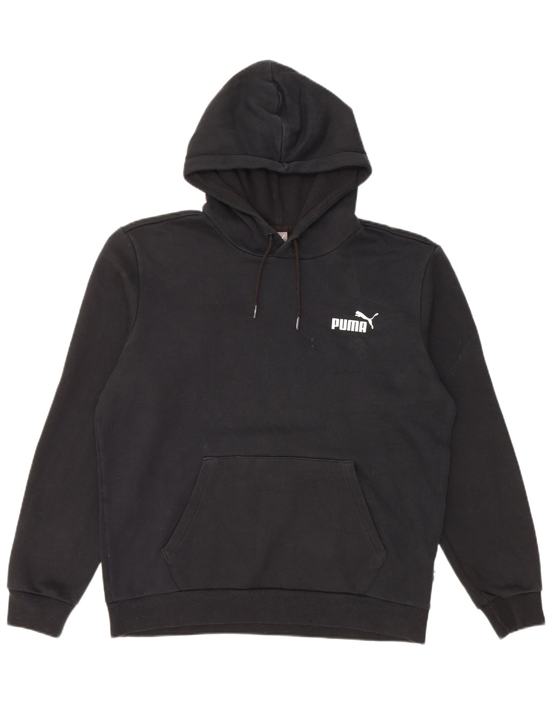 Puma Hombre Sudadera Con Capucha Jumper Medium Negro Algodón