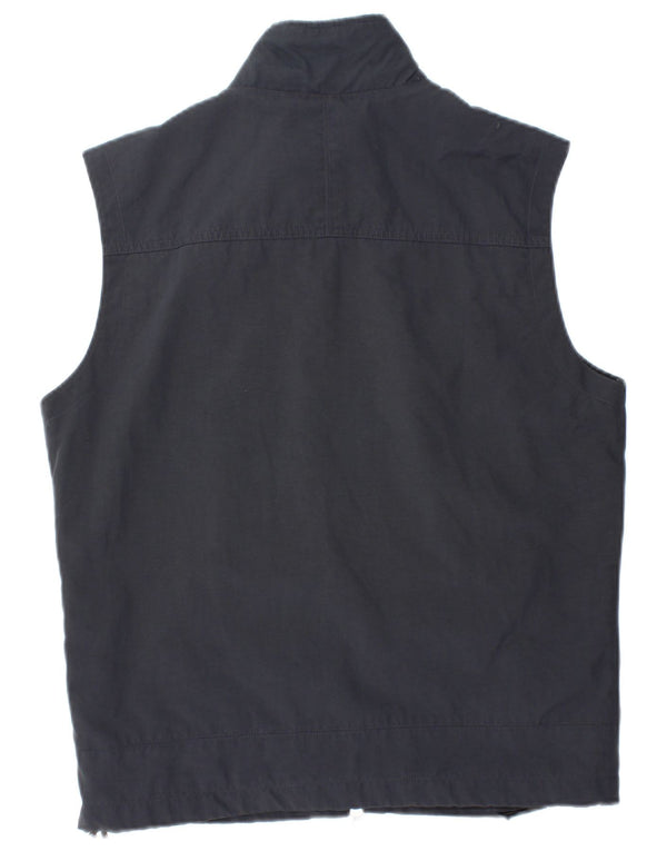 Woolrich Chaleco gráfico para mujer UK 44 Azul marino mediano