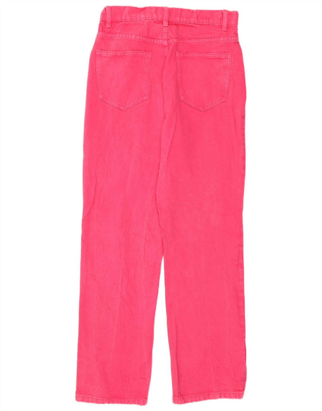 Zara Jeans Rectos Para Mujer EU 38 Small W28 L29 Rosa
