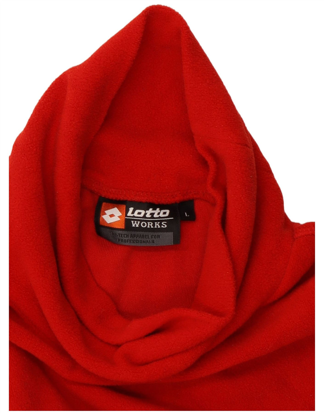 LOTTO Jersey Polar Hombre Grande Poliéster Rojo