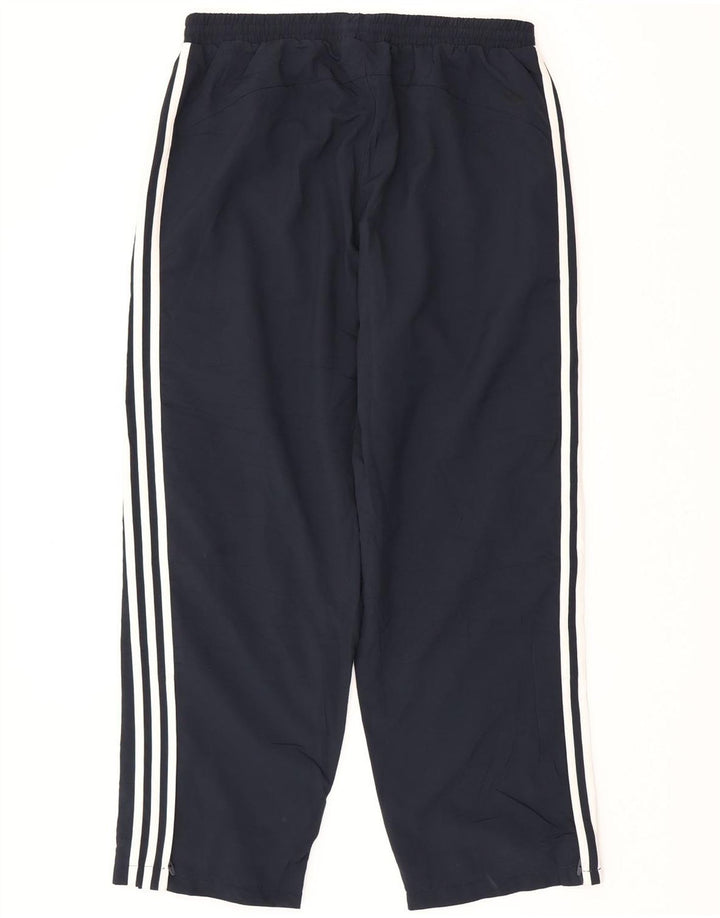 Pantalón de chándal ADIDAS para hombre UK 40/42 Medium Azul marino Poliéster