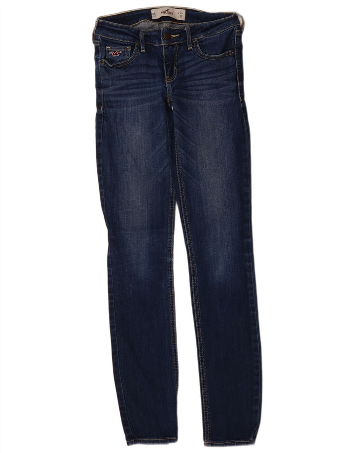 HOLLISTER Vaqueros pitillo para mujer US 0 XS W24 L31 Algodón azul